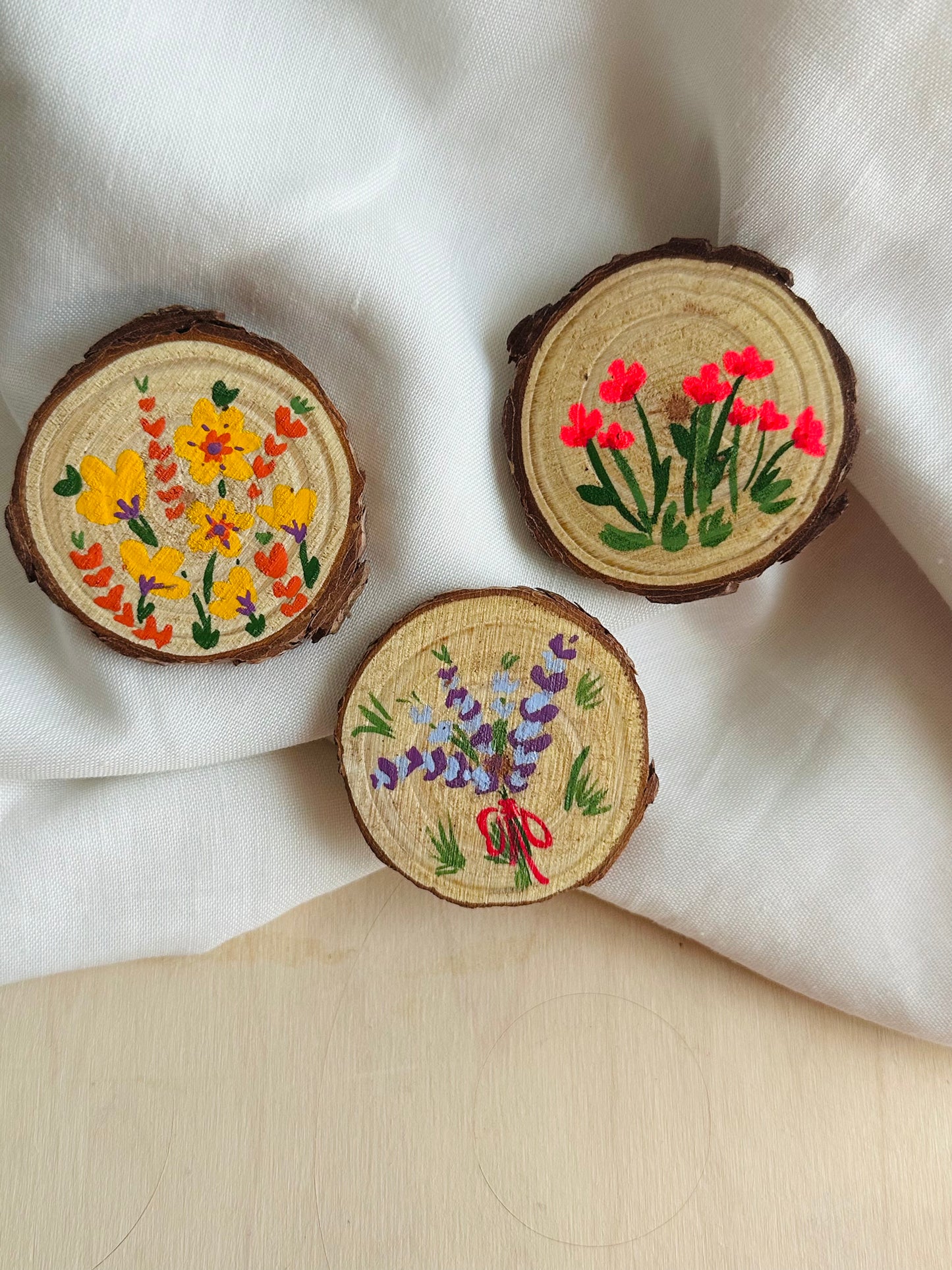 Imanes artesanales- pack de 3.