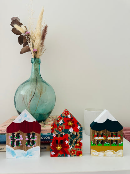 Casita Flores de pascua