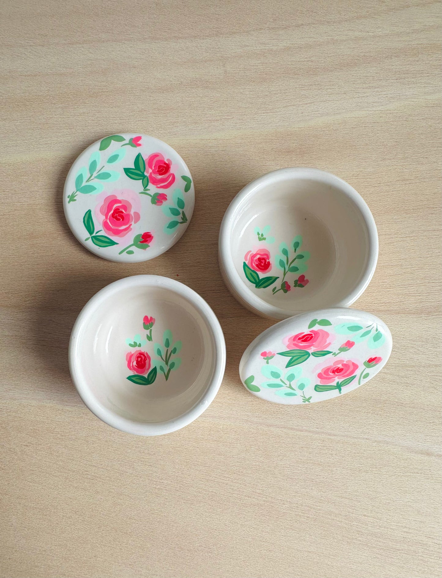 Cajita Rosas silvestres.