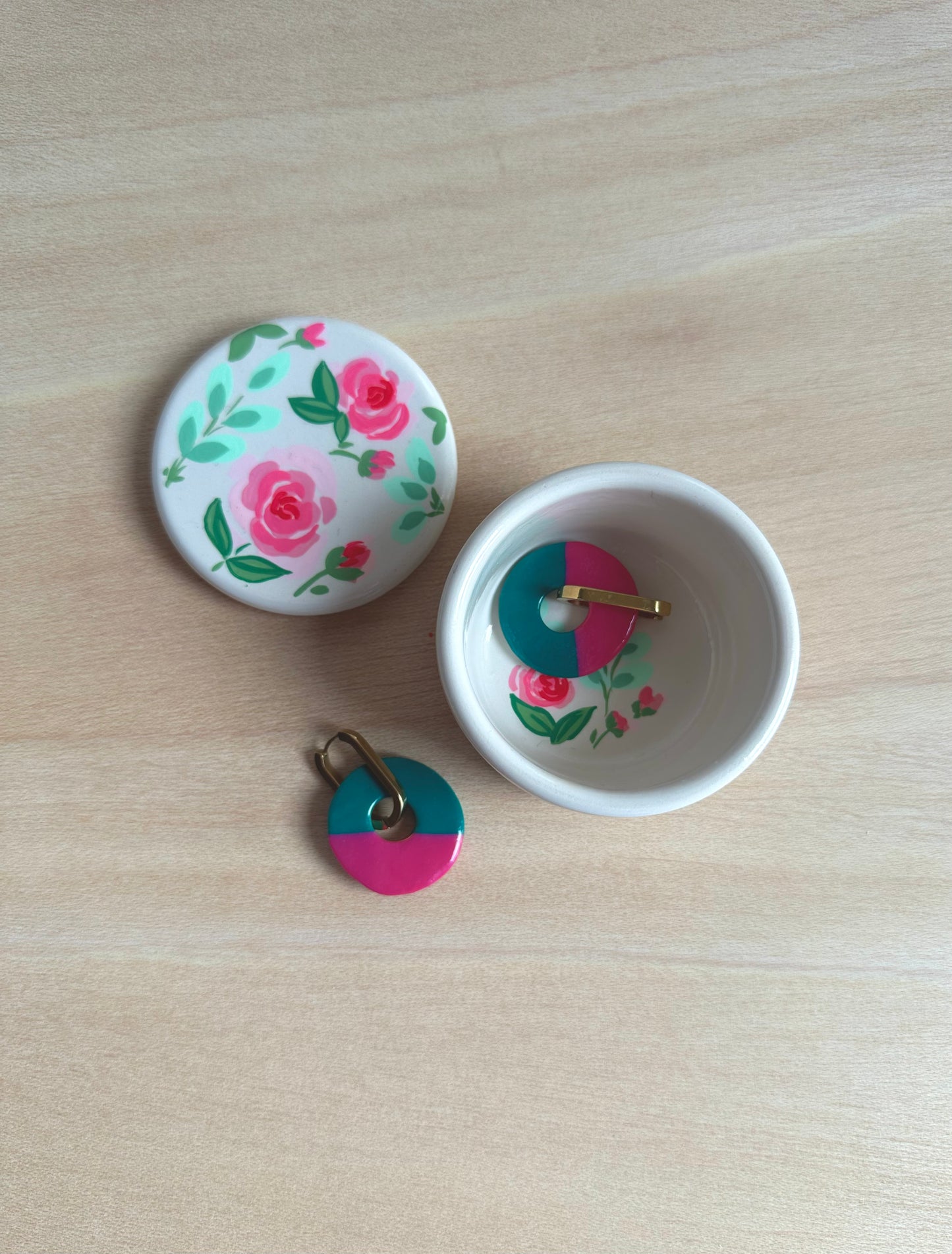 Cajita Rosas silvestres.